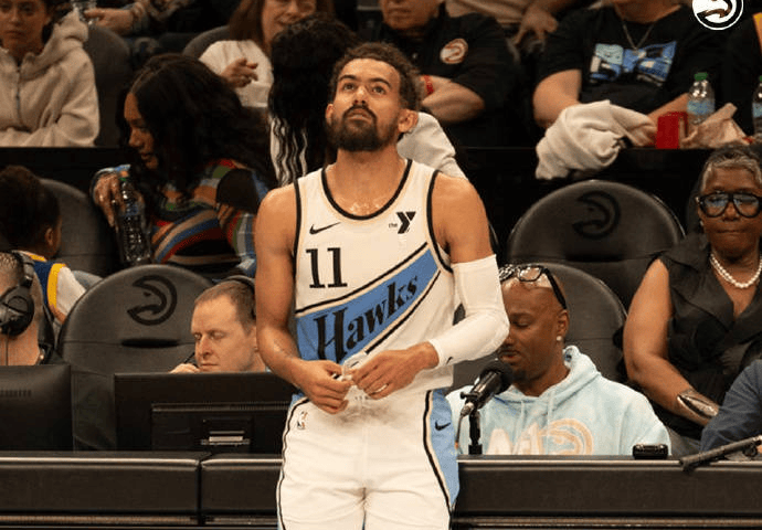 老鹰大胜活塞，特雷-杨火力全开